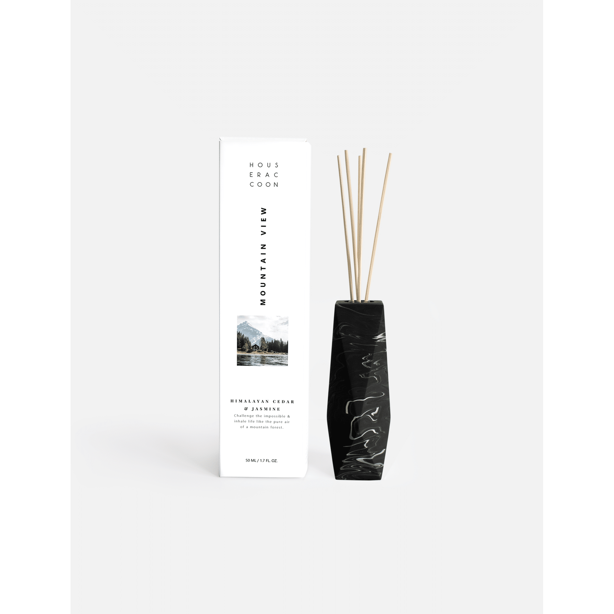 Amava scent diffuser black marble