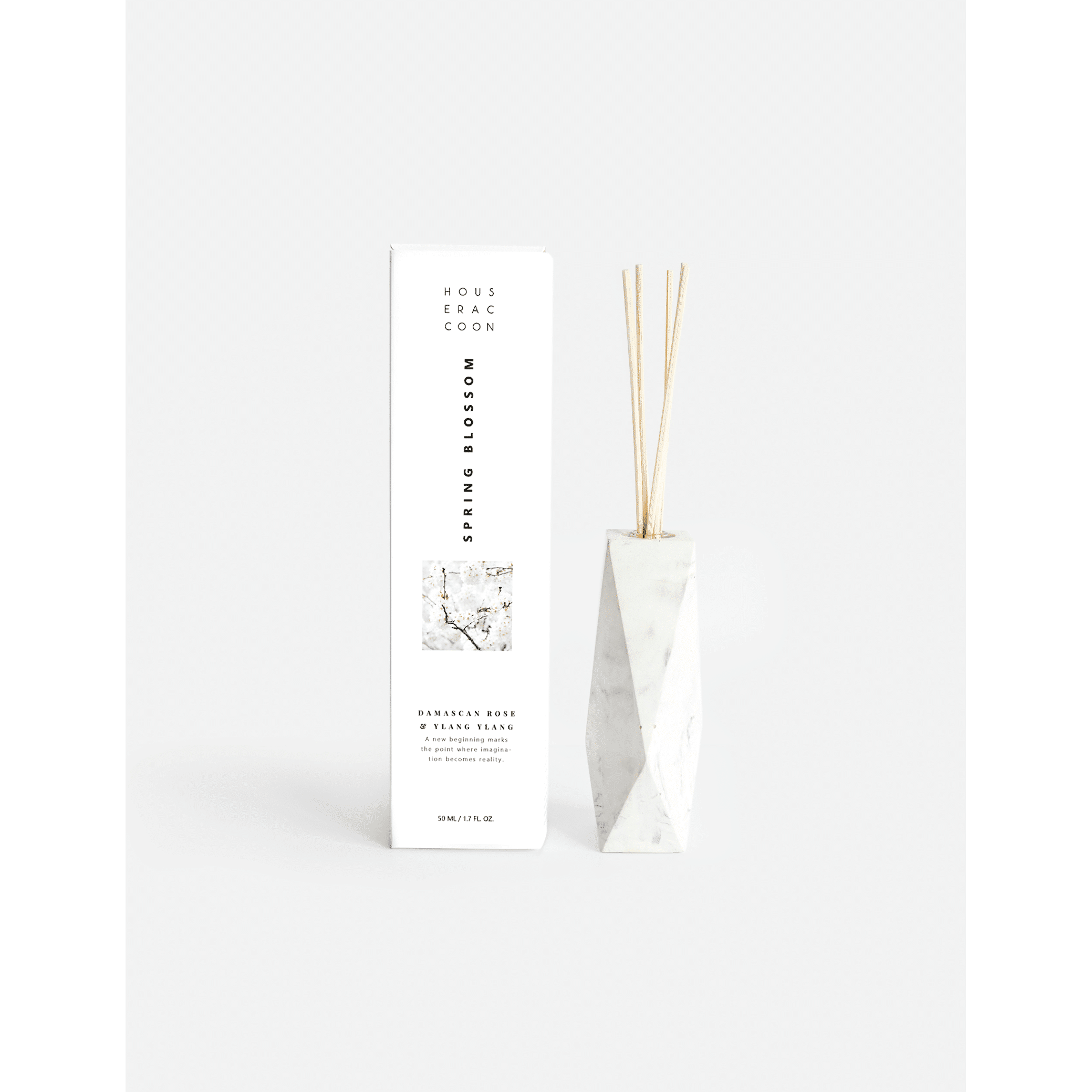 Amava scent diffuser white marble