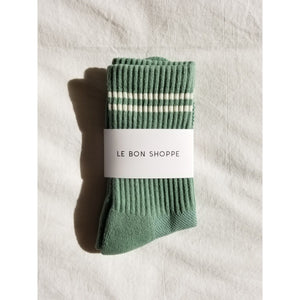 Boyfriend socks - Moss