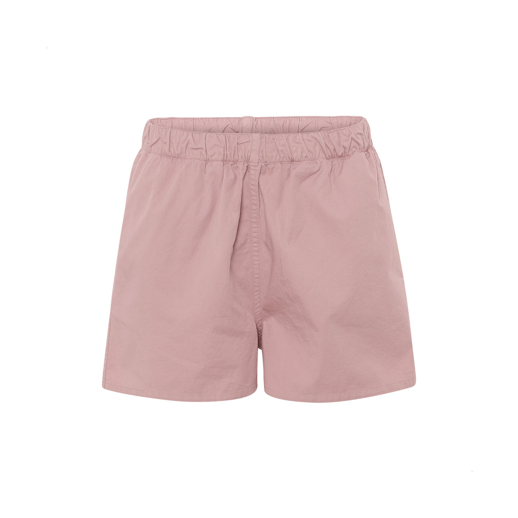 Women organic twill shorts - Faded pink