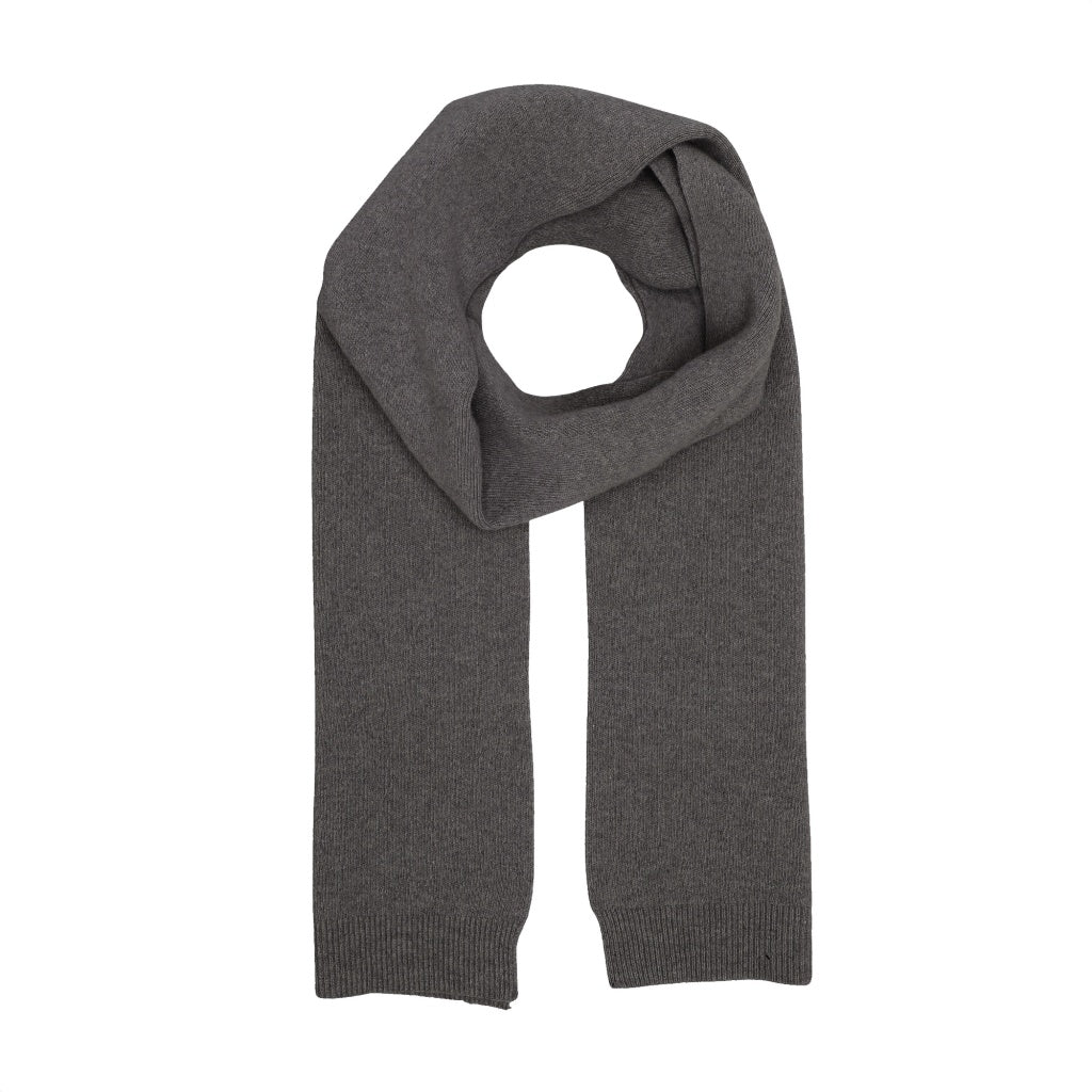 Merino wool scarf - Lava grey