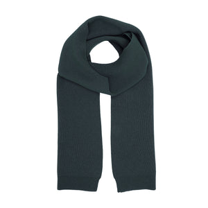 Merino wool scarf - Ocean green