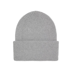 Merino wool hat - Heather grey
