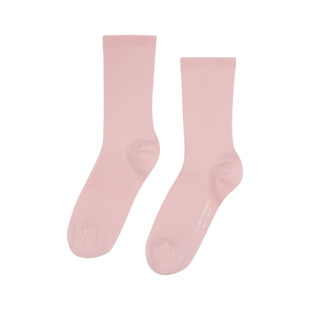 Classic organic sock - Faded pink