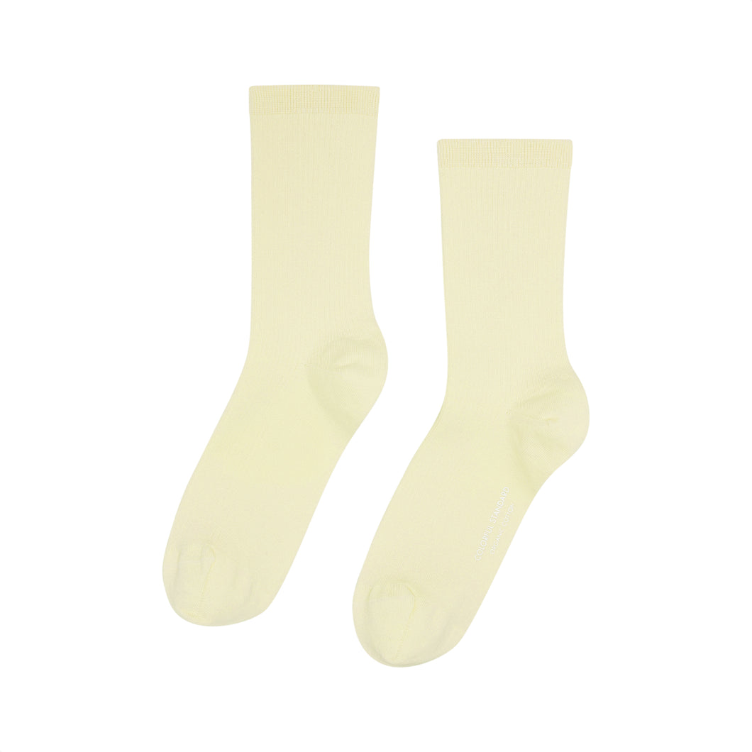 Classic organic sock - Soft yellow