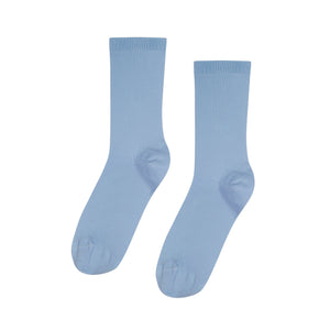Classic organic sock - Steel blue