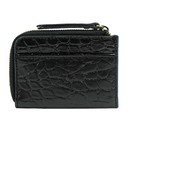 Coco coin purse - black croco