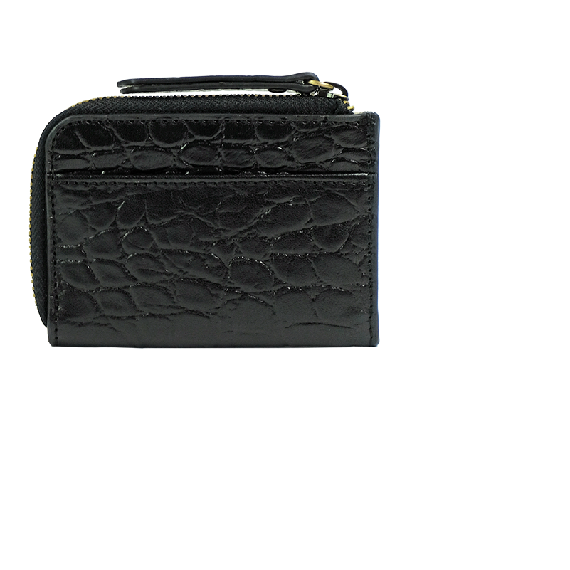 Coco coin purse - black croco