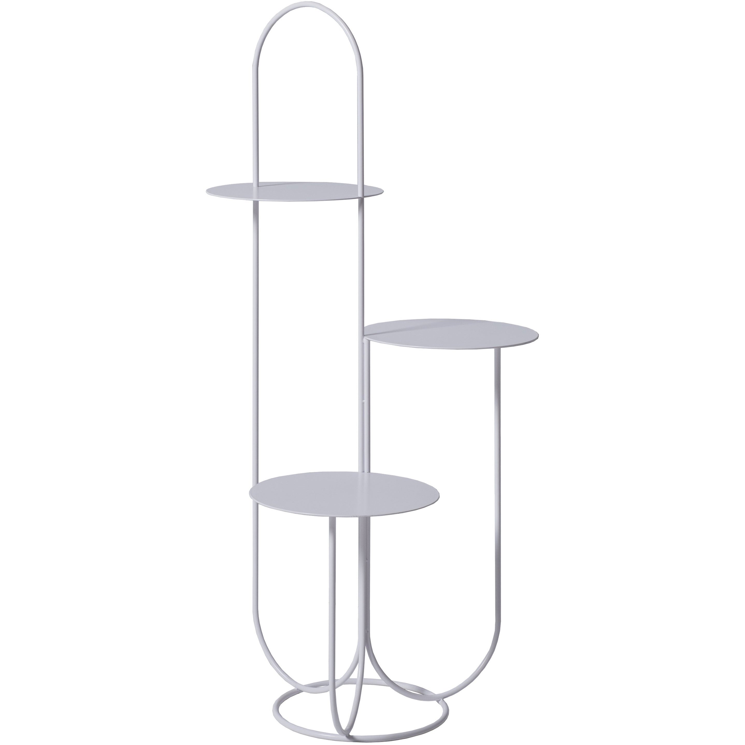 Trumpet table white