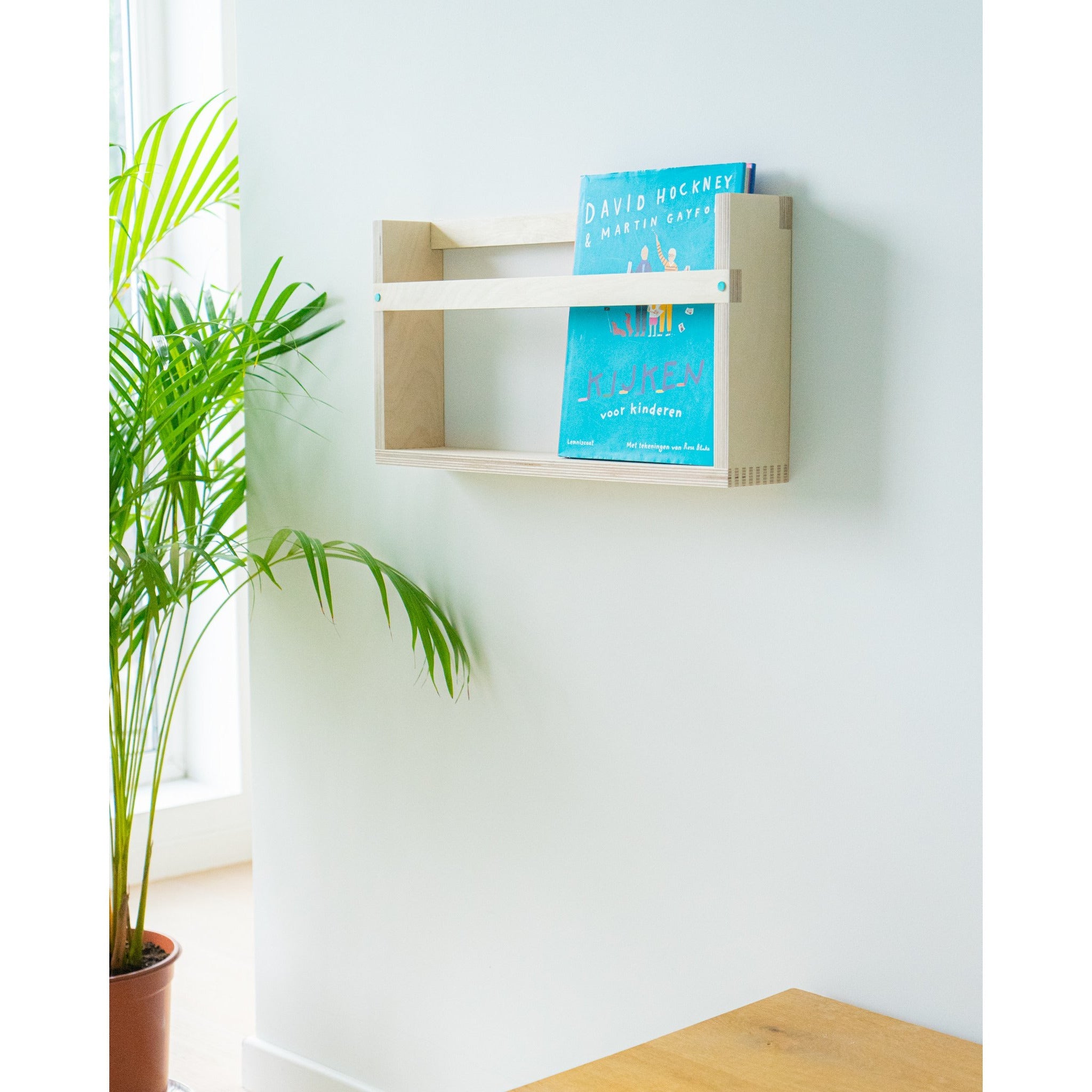 Wandrekje -  magazinehouder berk