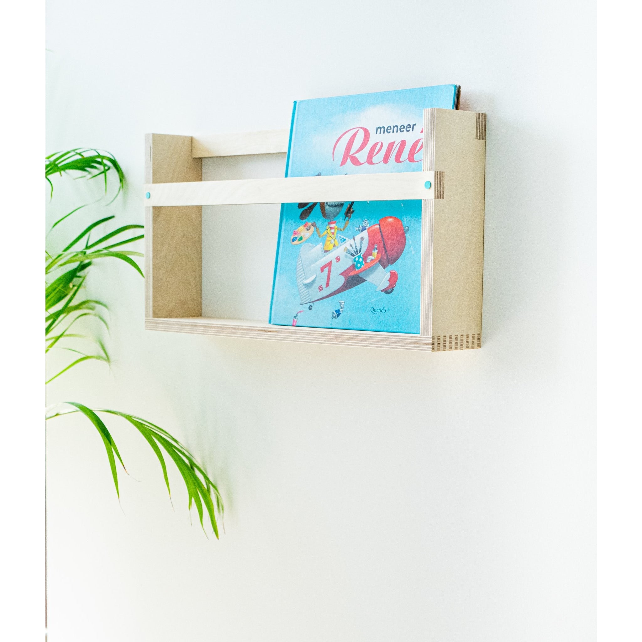 Wandrekje -  magazinehouder berk
