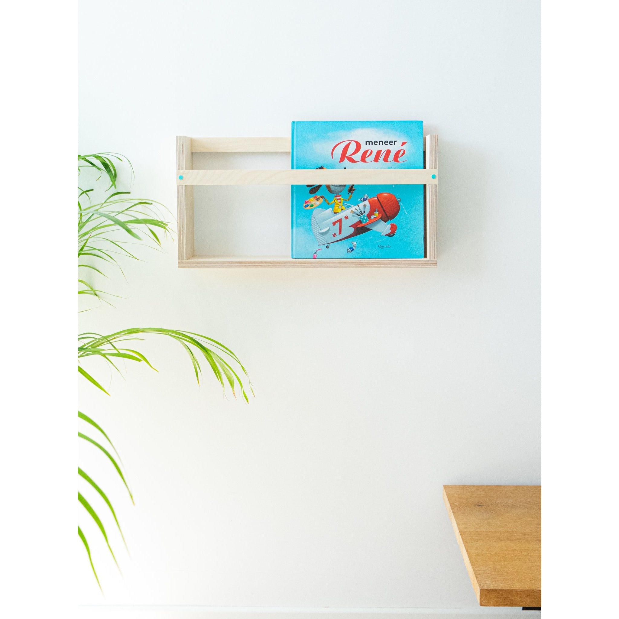 Wandrekje -  magazinehouder berk