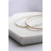 Armband - Total lilac silver