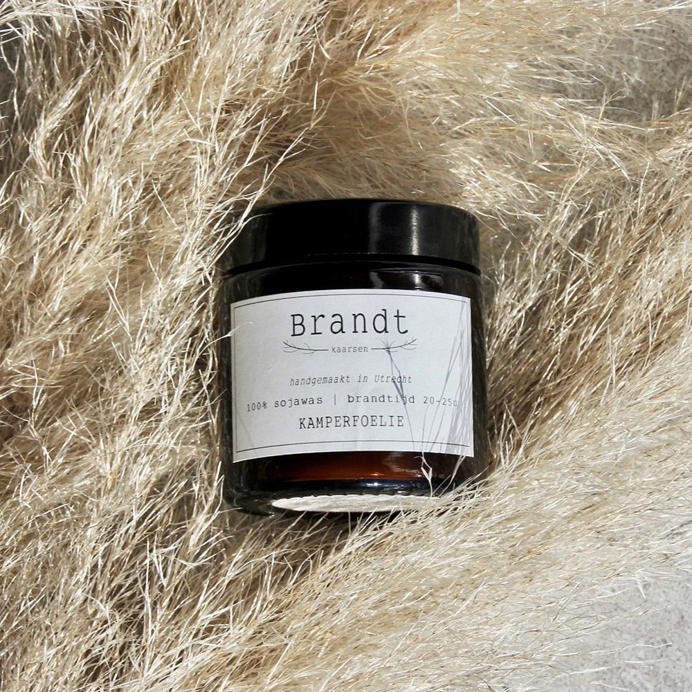 Geurkaars - Apotheekcollectie kamperfoelie