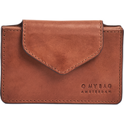 Harmonica wallet - cognac
