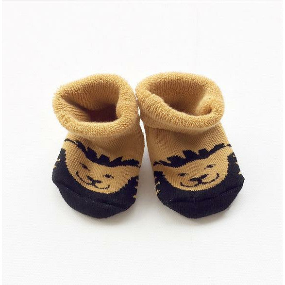 Baby socks - Leo the lion