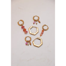 Afbeelding in Gallery-weergave laden, Oorbel - Blossom hoop
