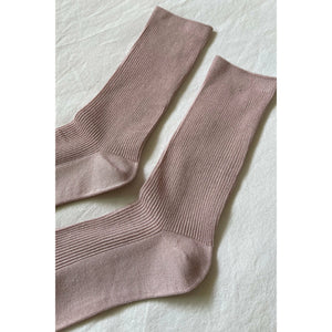 Trouser socks - Rose water