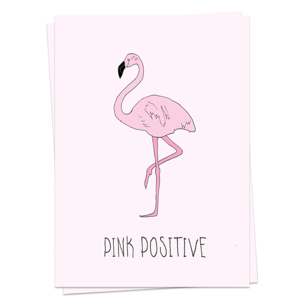Kaart - Pink positive