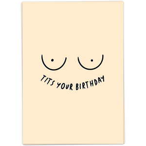 Kaart - Tits your birthday