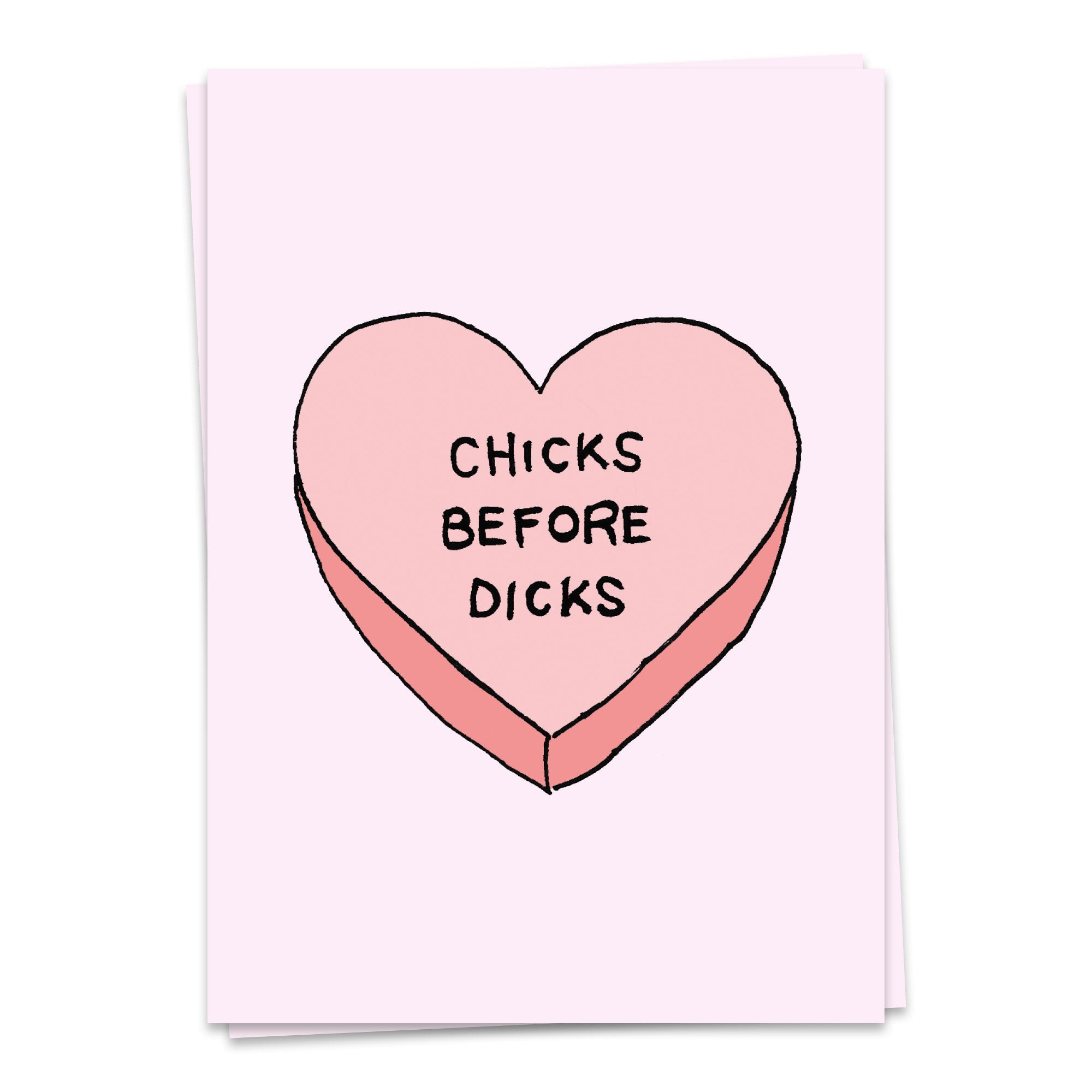 KB-L005-kaart-blanche-wenskaart-chicks-before-dicks.jpg