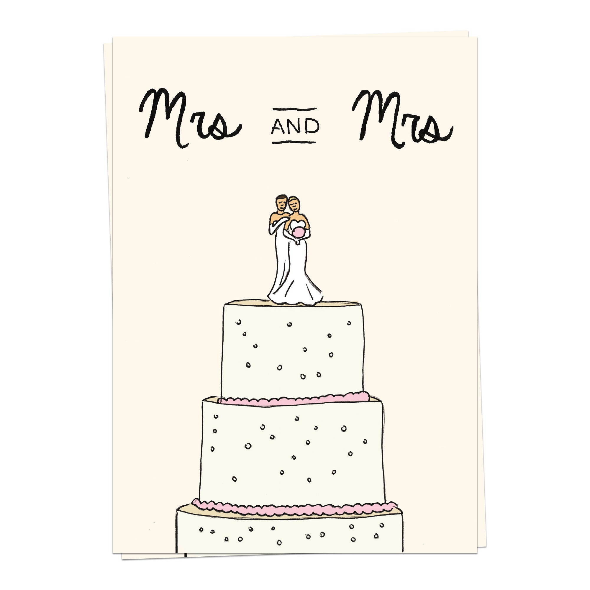 KB-L009-kaart-blanche-wenskaart-mrs-mrs-wedding-cake.jpg