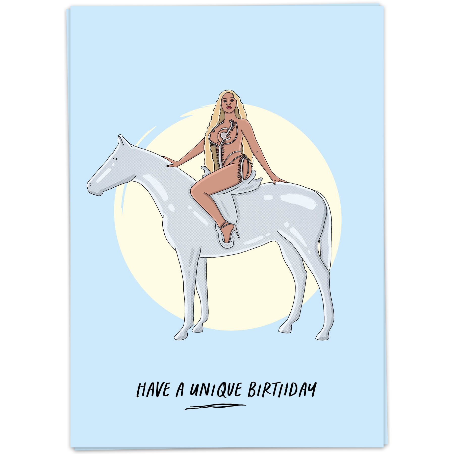 Kaart - Unique birthday