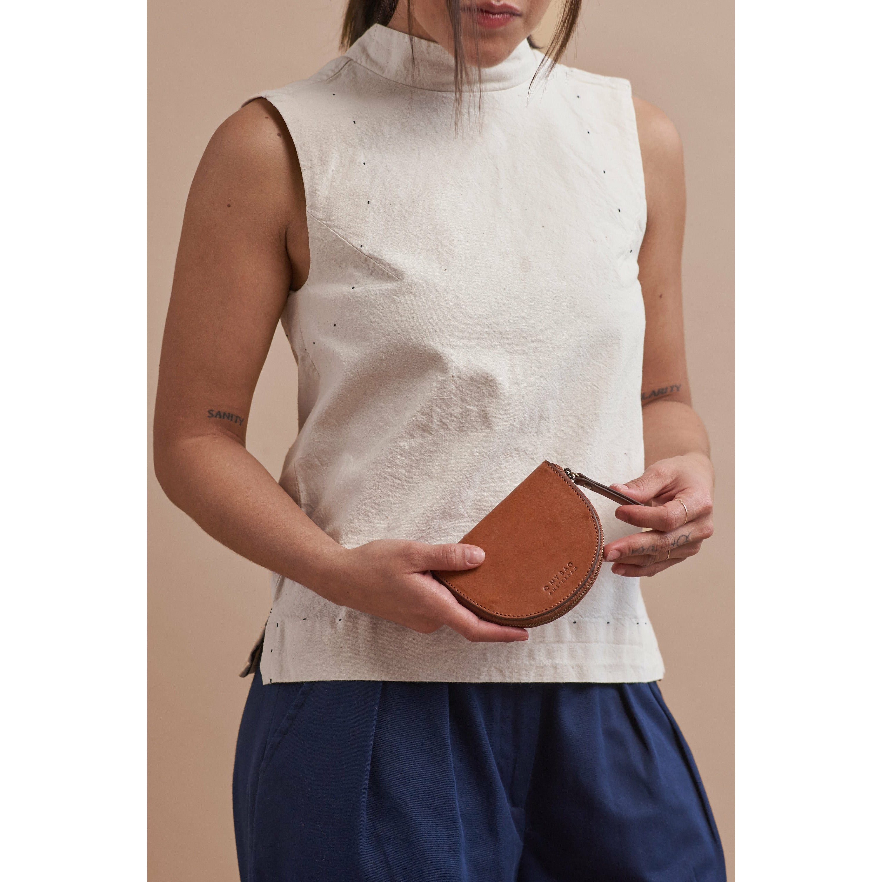 Laura's purse - Cognac