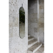 Tall wall mirror black