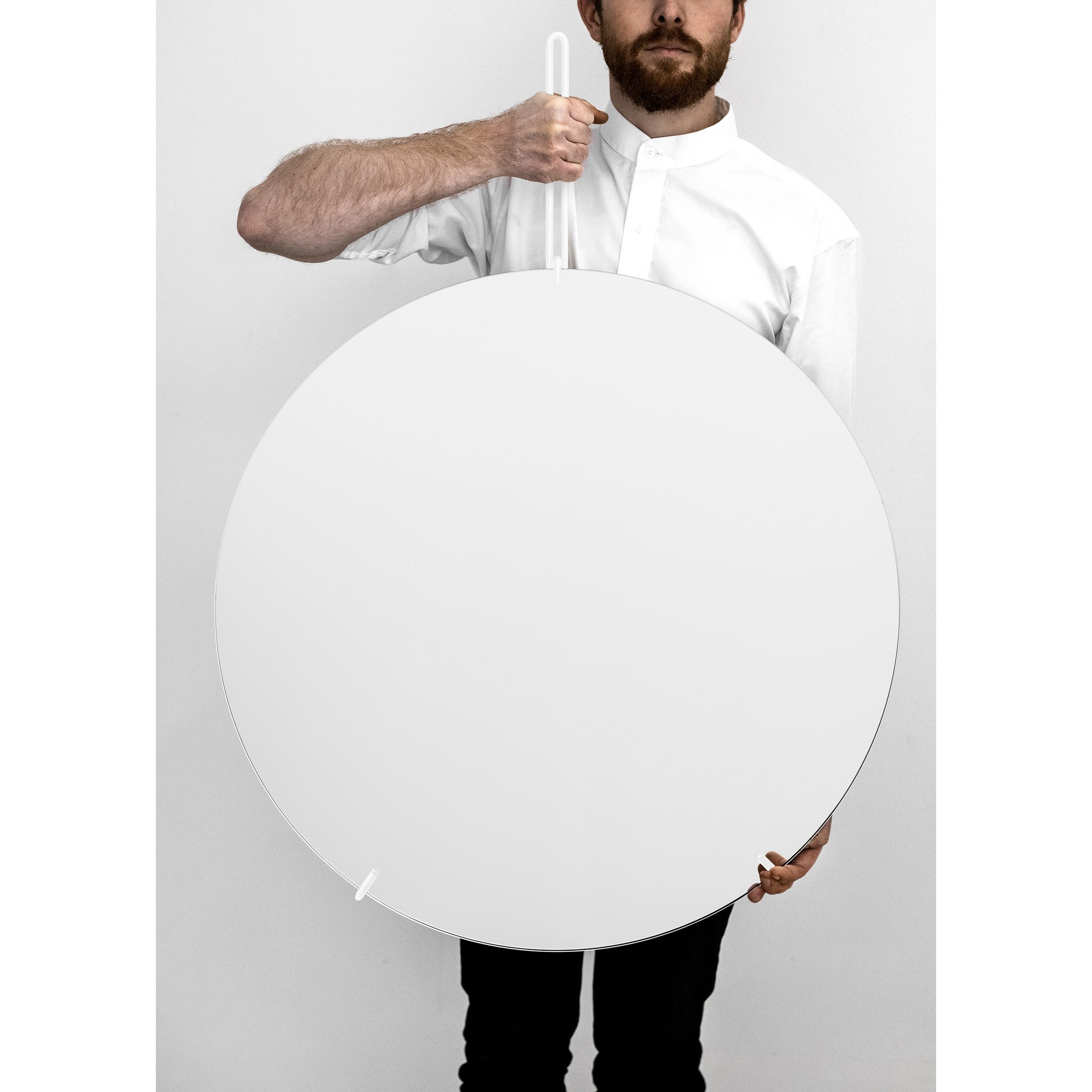 Wall mirror white