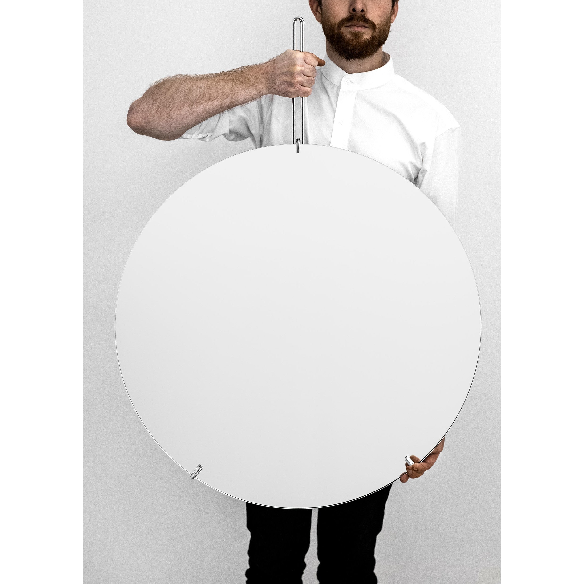 Wall mirror chrome