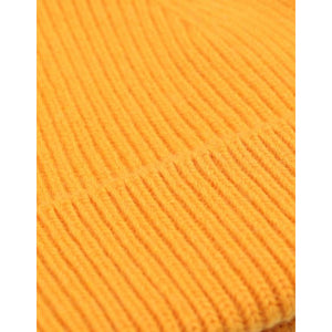 Merino wool hat - Burned yellow