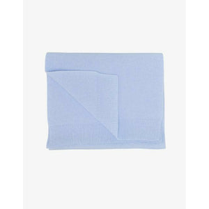 Merino wool scarf - Polar blue