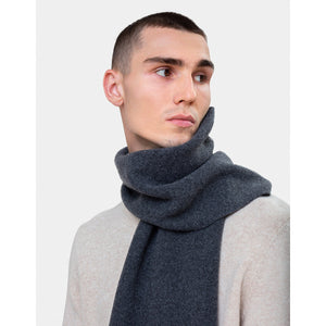 Merino wool scarf - Purple haze