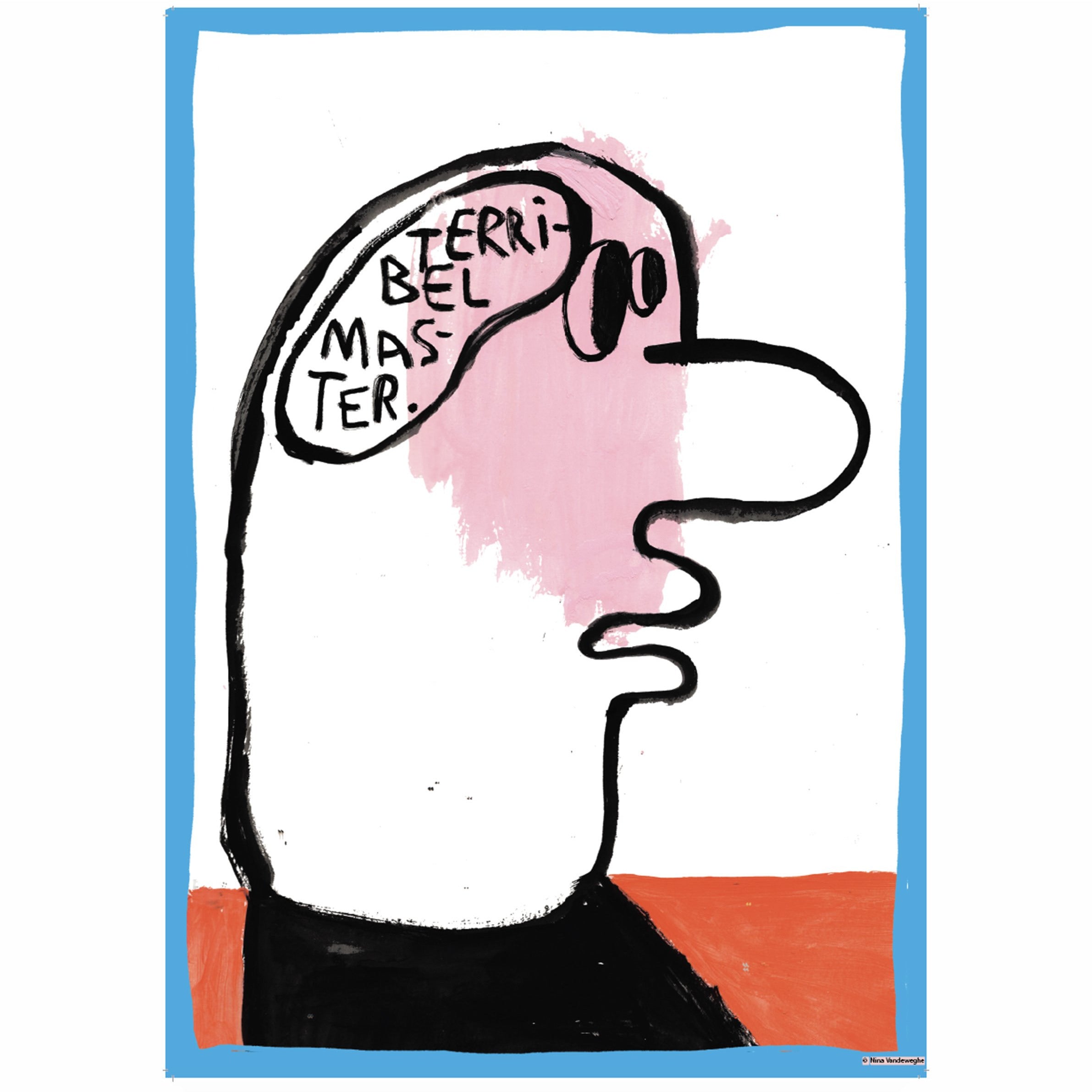 Poster A3 - Terrible master