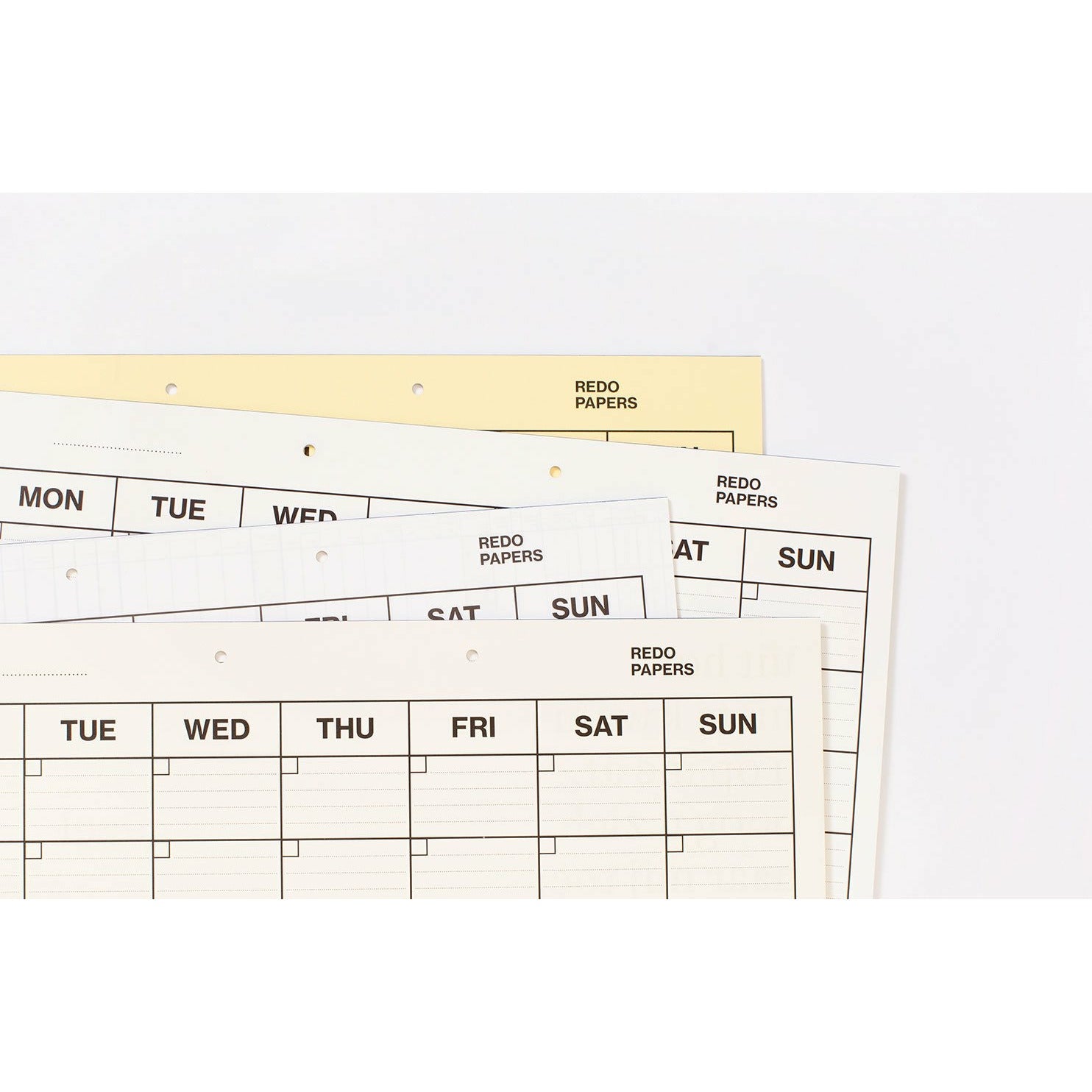 Monthly planner