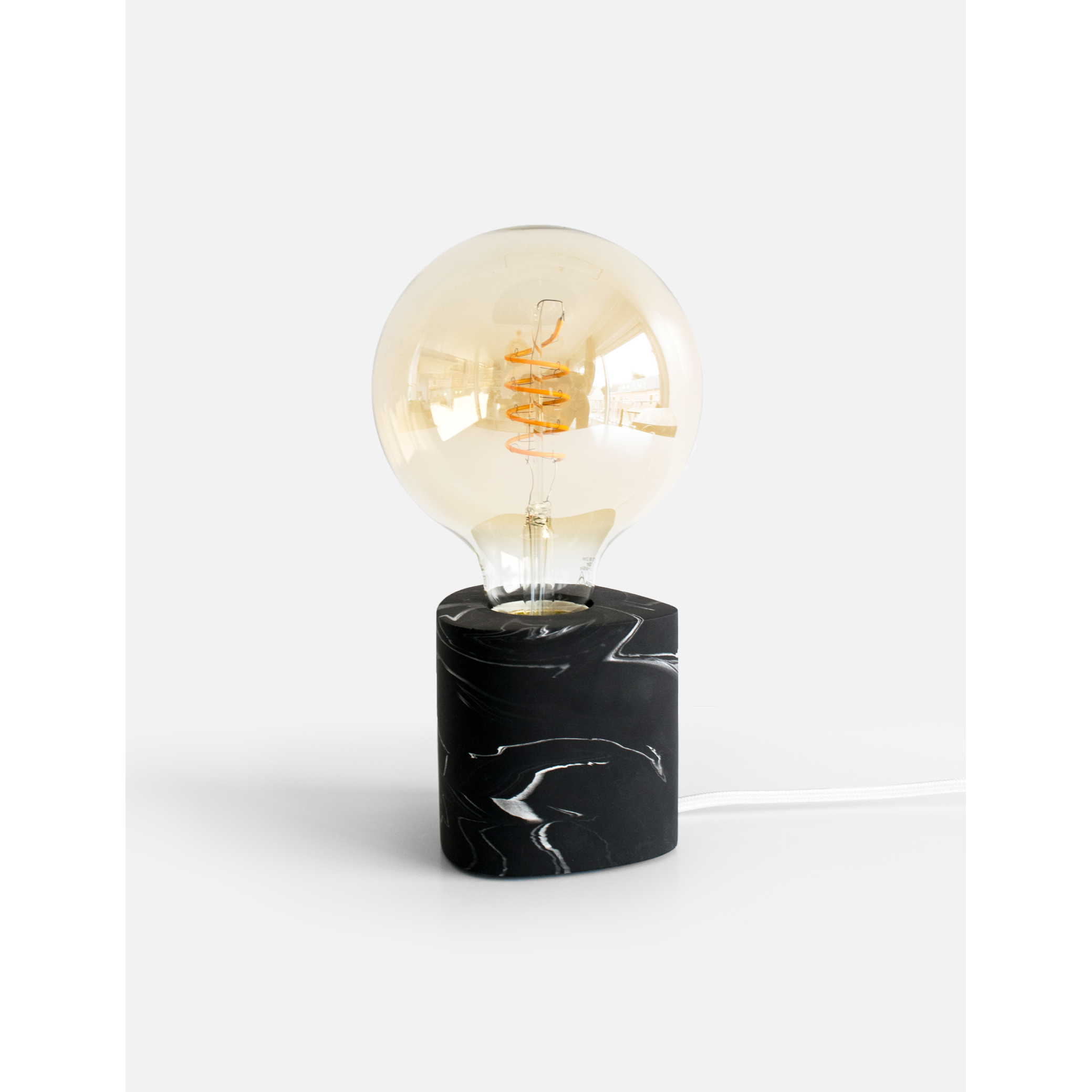 Walter table lamp - black marble
