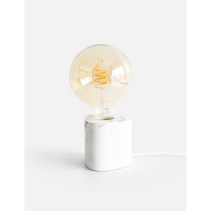 Walter table lamp - white marble