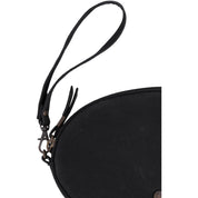 Ovale etui - mat zwart