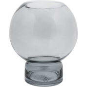 Glazen bolvaas - Grafietgrijs