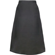 Hippe rok met knopen - Grafietgrijs