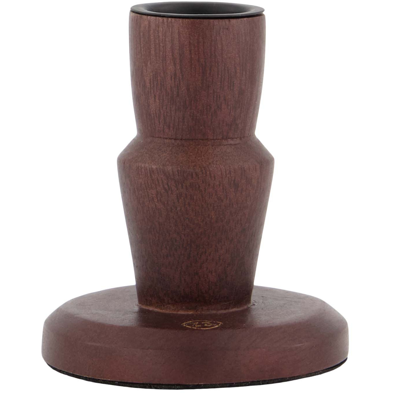Houten kandelaar - Walnootbruin (3 formaten)
