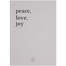 Afbeelding in Gallery-weergave laden, Postkaart - Peace love joy
