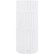 Ribbelvaas keramiek - wit