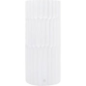 Ribbelvaas keramiek - wit