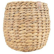 Stoergevlochten mandje waterhyacint