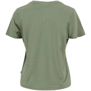T-shirt met ronde hals olijfgroen