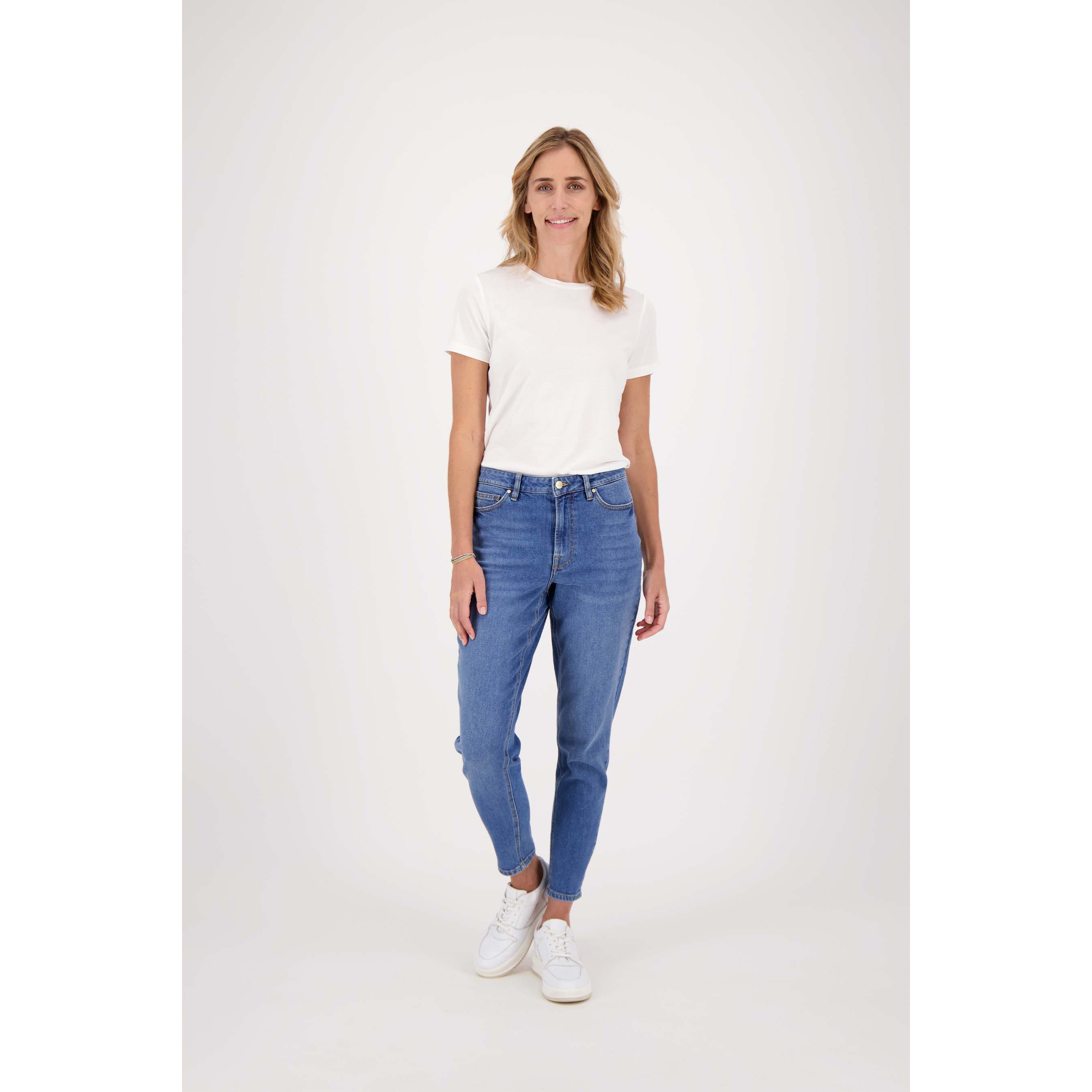 T-shirt met ronde hals - wit