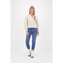 Afbeelding in Gallery-weergave laden, Trendy Mom jeans - Licht blauw
