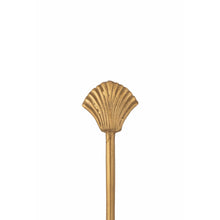 Afbeelding in Gallery-weergave laden, Gouden vorkje met schelpje
